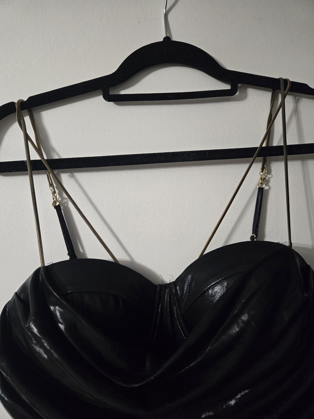 JLUXLABEL Black Sleek Bodycon Midi Dress - Picture 4 of 7